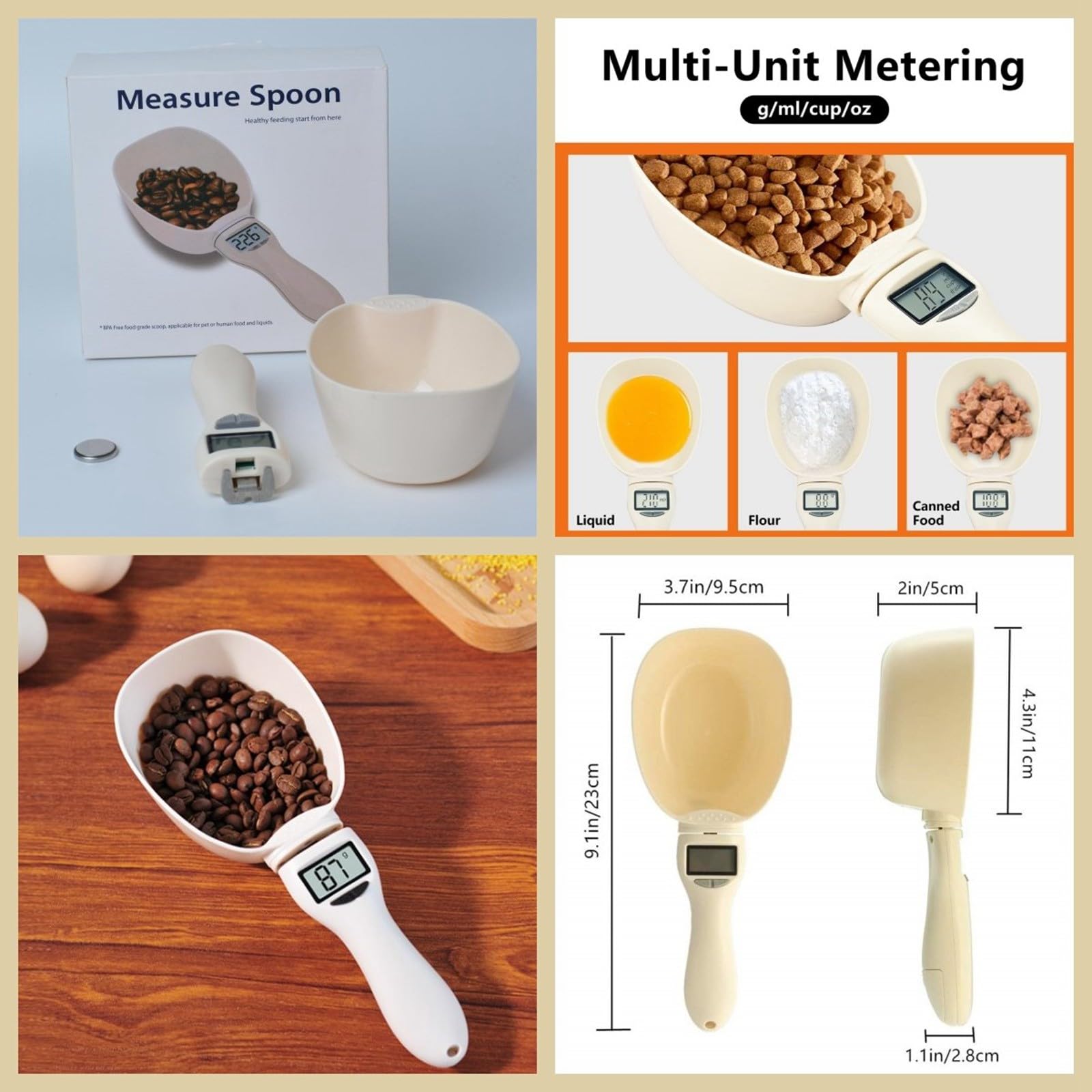 Digital Measuring Spoon (ملعقة قياس رقمية بشاشة)
